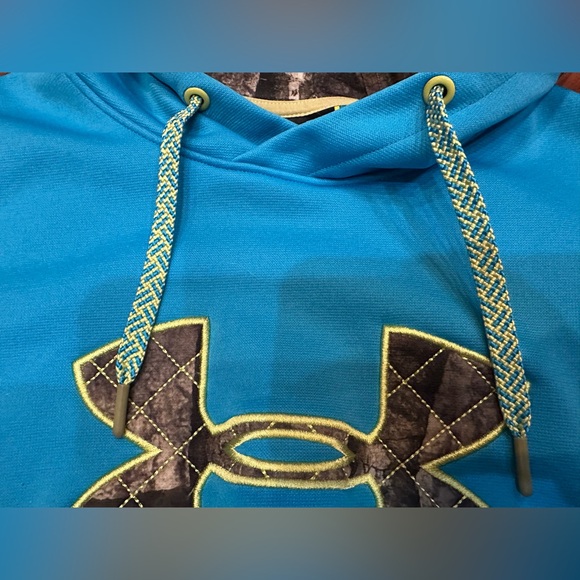 Under Armour Men’s Blue Hoodie with Camo Accents: UA Storm - Picture 6 of 12